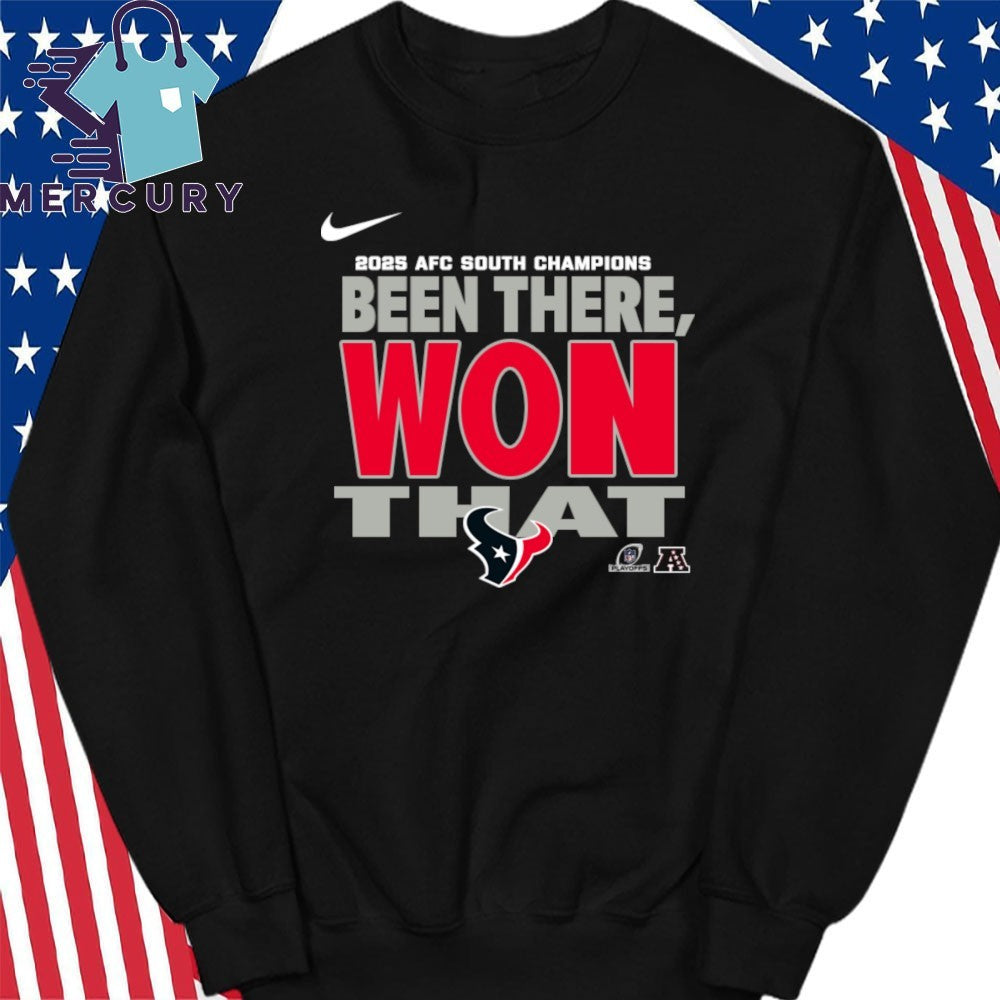Houston Texans 2025 AFC South Champions Shirt
