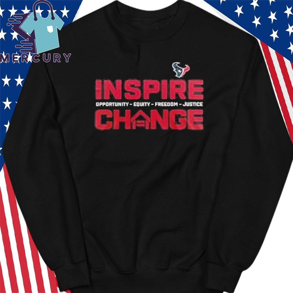 Houston Texans Inspire Change Freedom Justice Shirt