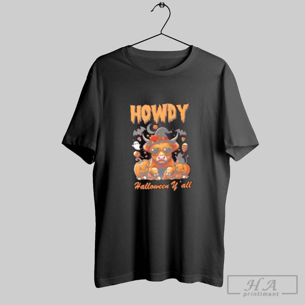 Official Howdy Yall Highland Cow Halloween
