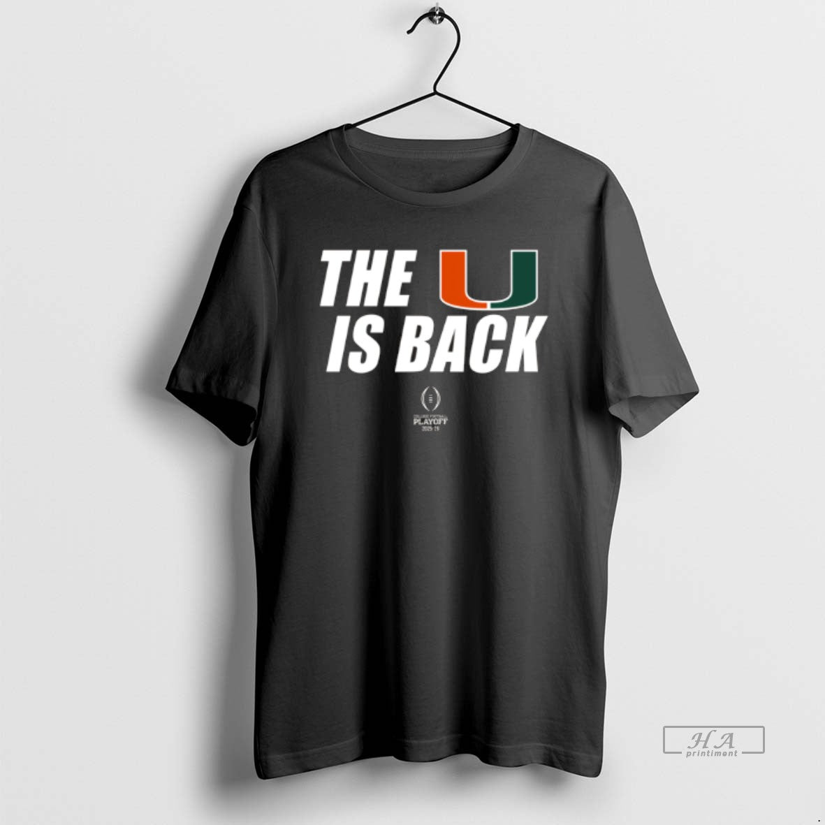 Official Hurricanes The U Is Back Black Men Teemoonley Men T-Shirts, Hoodie, Sweatshirt | AU01DripNestTees.com