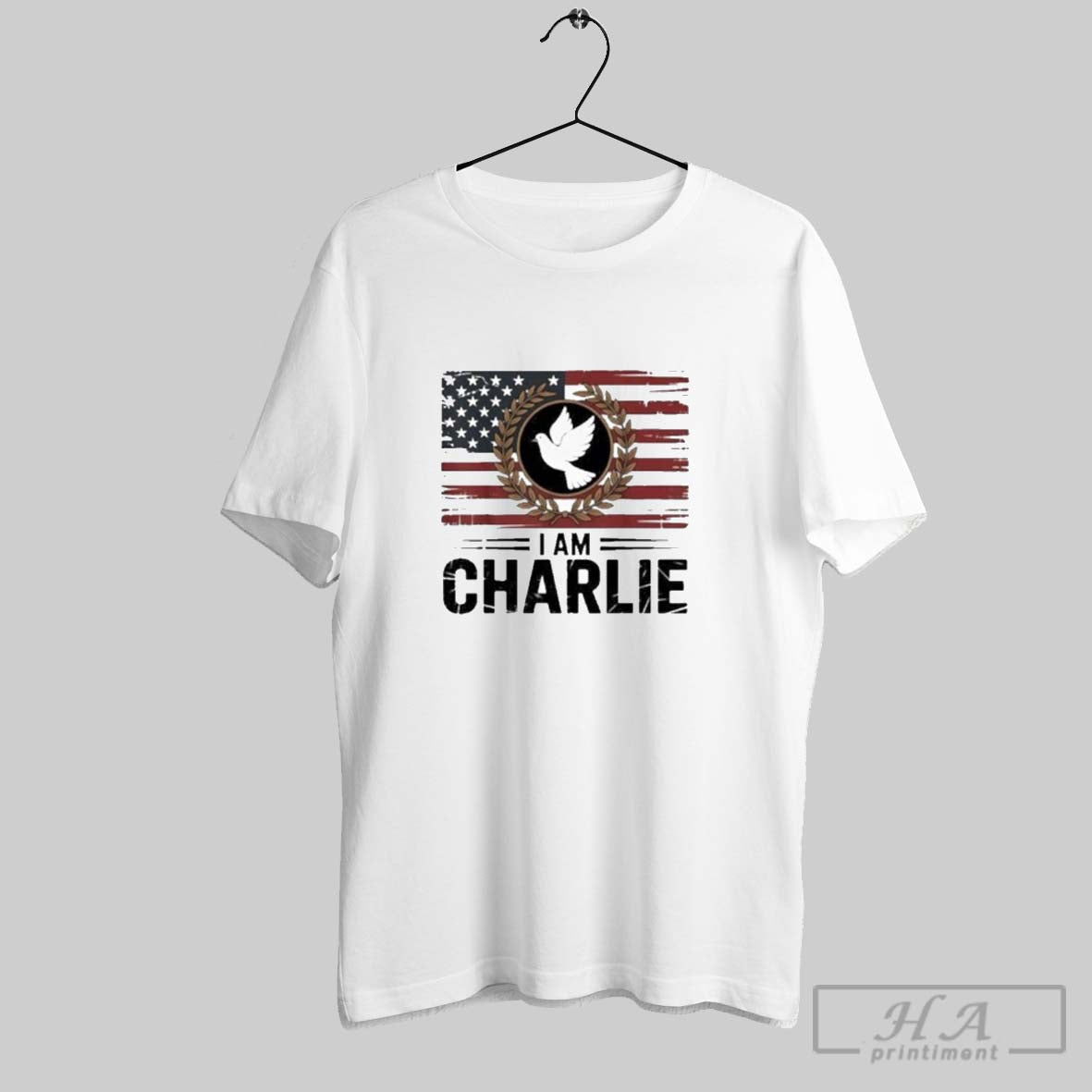 Official I Am Charlie Kirk American Flag 2025