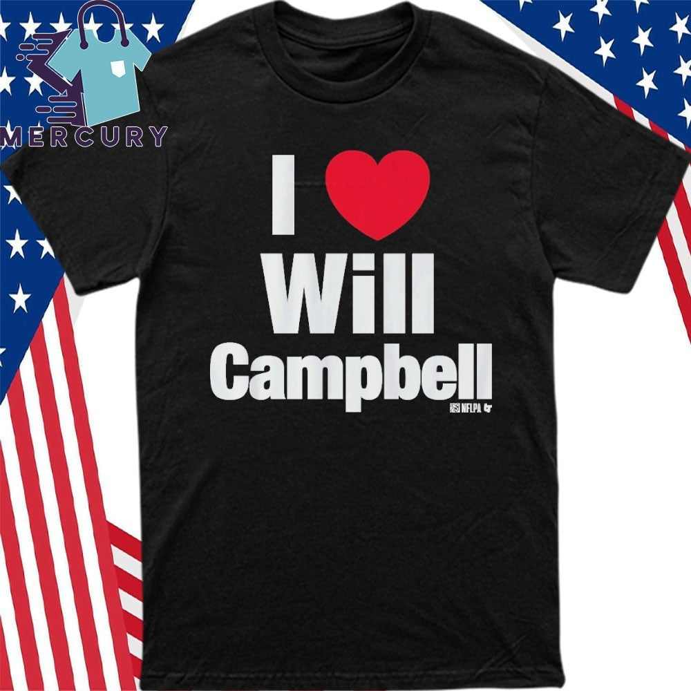 I Heart Will Campbell Shirt