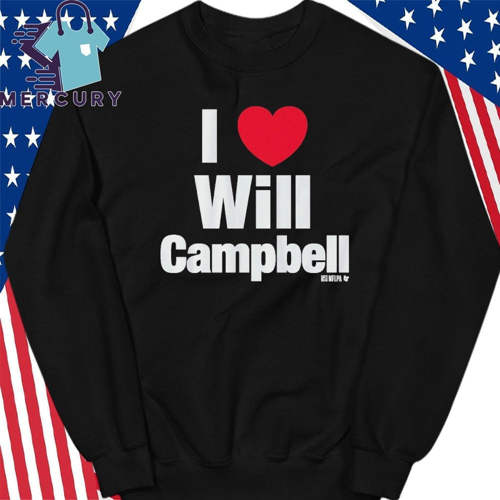 I Heart Will Campbell Shirt