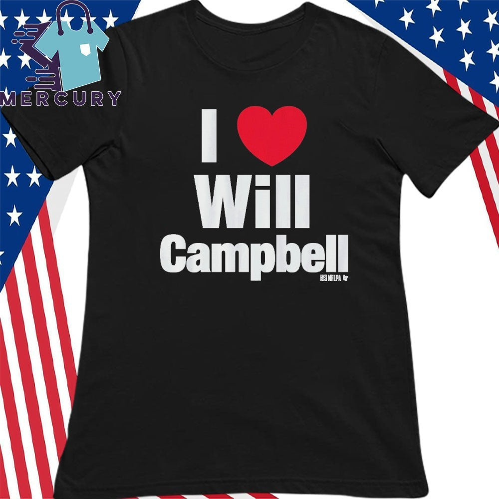 I Heart Will Campbell Shirt