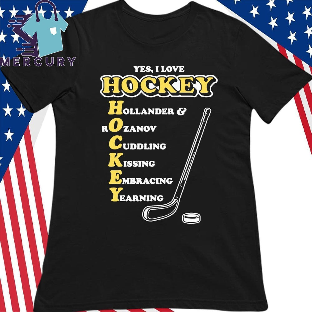 I Love Hockey Acronym Shirt