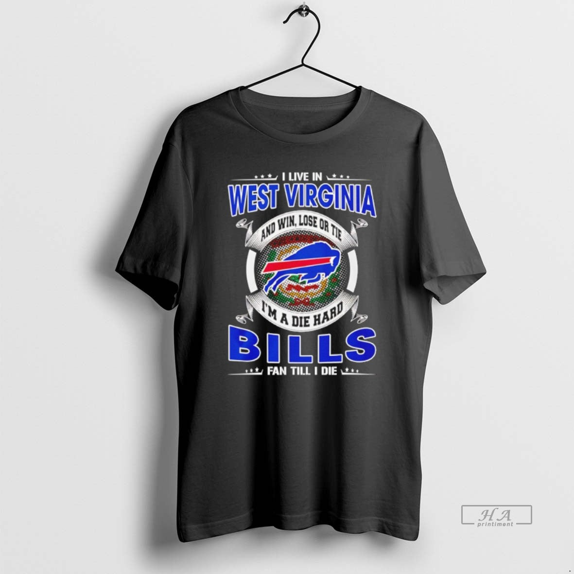 Official I Live In West Virginia And Win Lose Or Tie Im A Die Hard T-Shirts, Hoodie, Sweatshirt | AU01DripNestTees.com