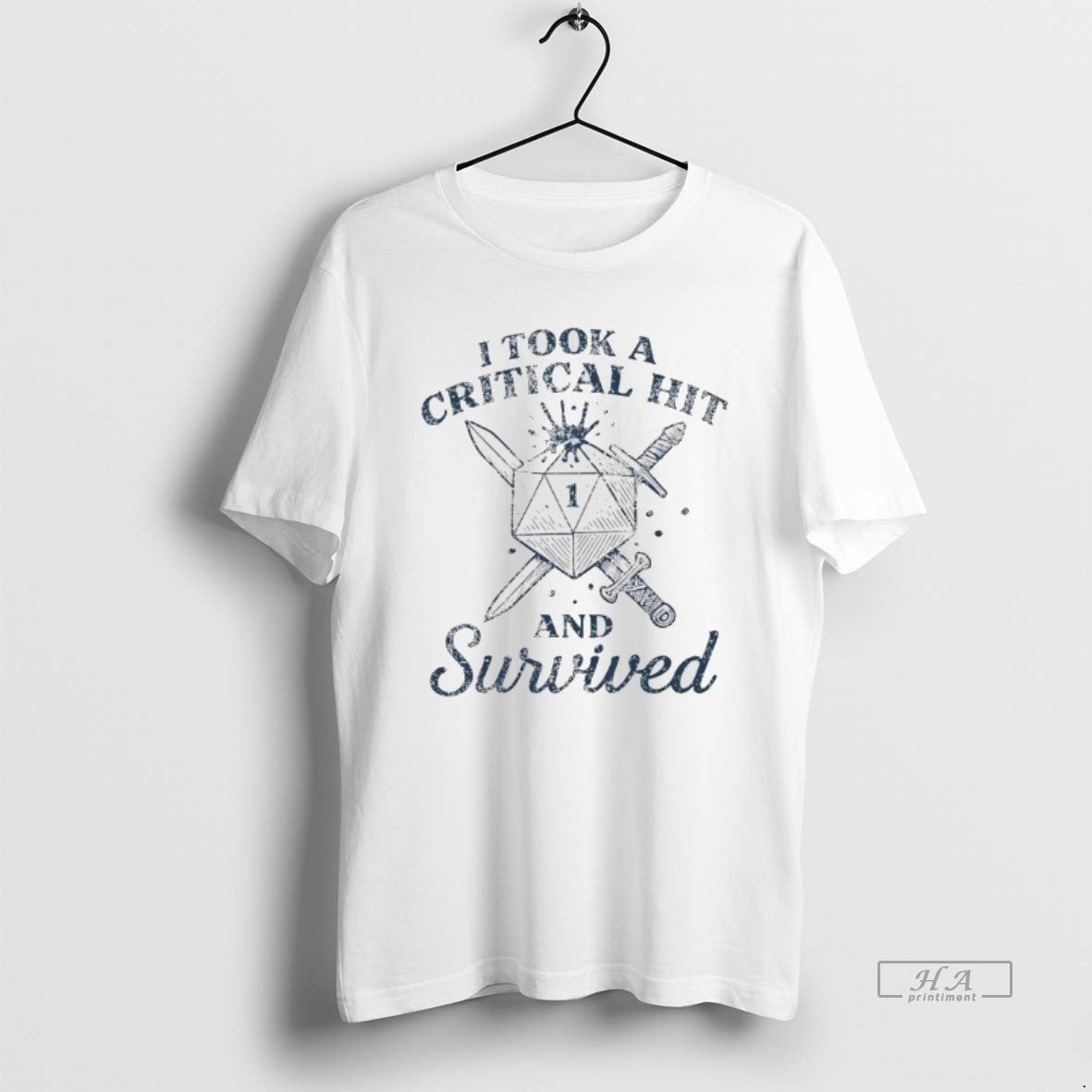 Official I Took A Critical Hit And Survived T-Shirts, Hoodie, Sweatshirt | AU01DripNestTees.com