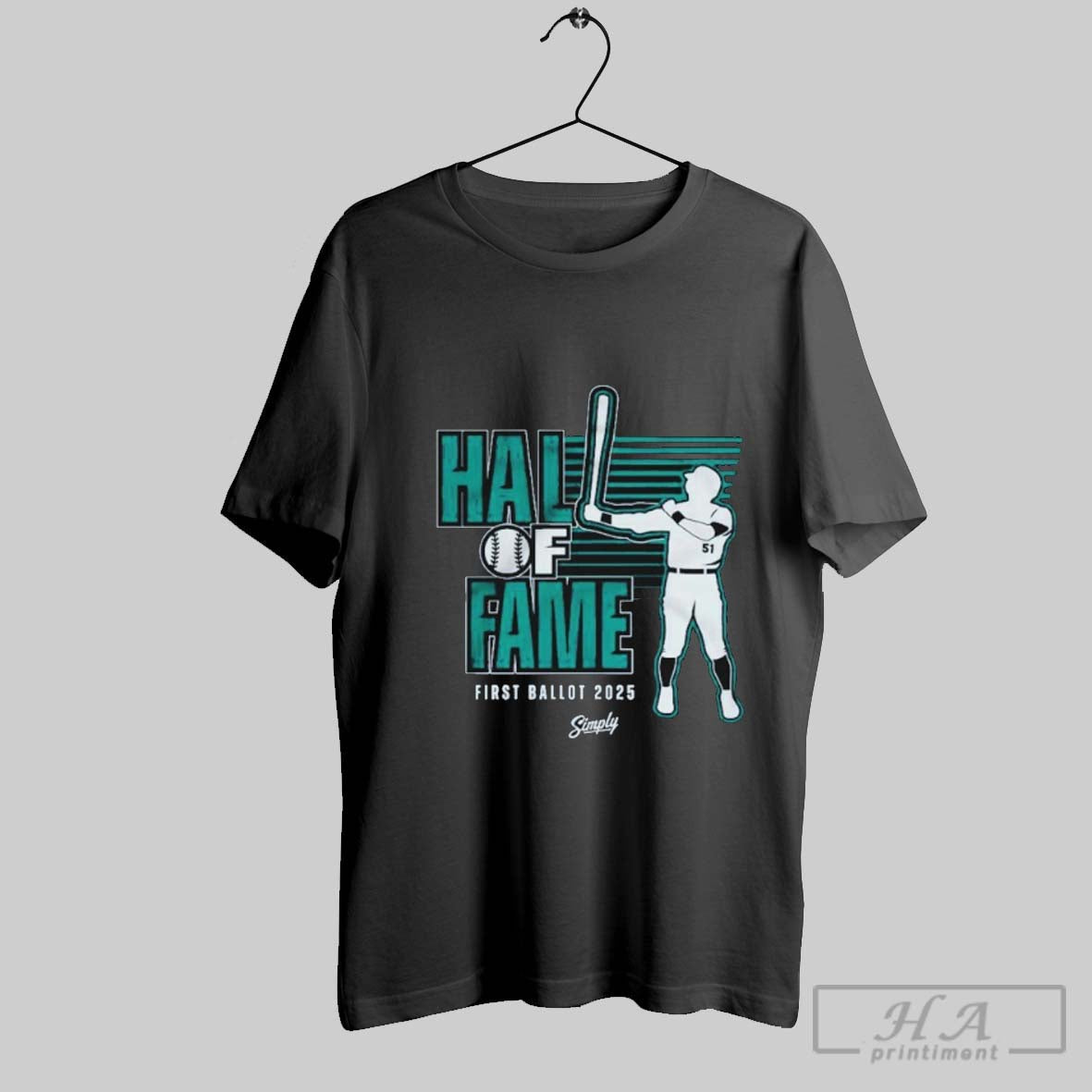 Official Ichiro Suzuki Seattle Mariners Hall Of Fame First Ballot 2025