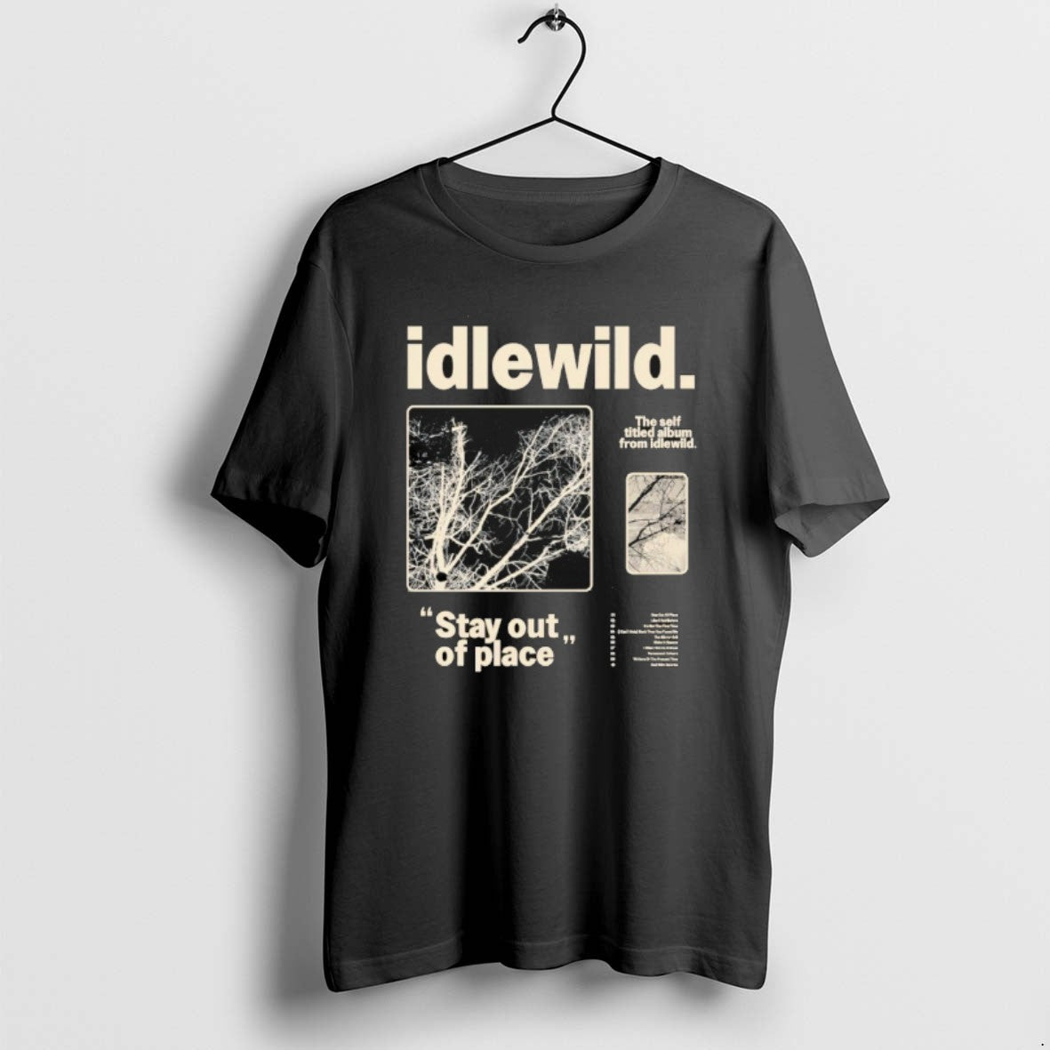 Official Idlewild 2025 Tour Stay Out Of Place T-Shirts, Hoodie, Sweatshirt | AU01DripNestTees.com