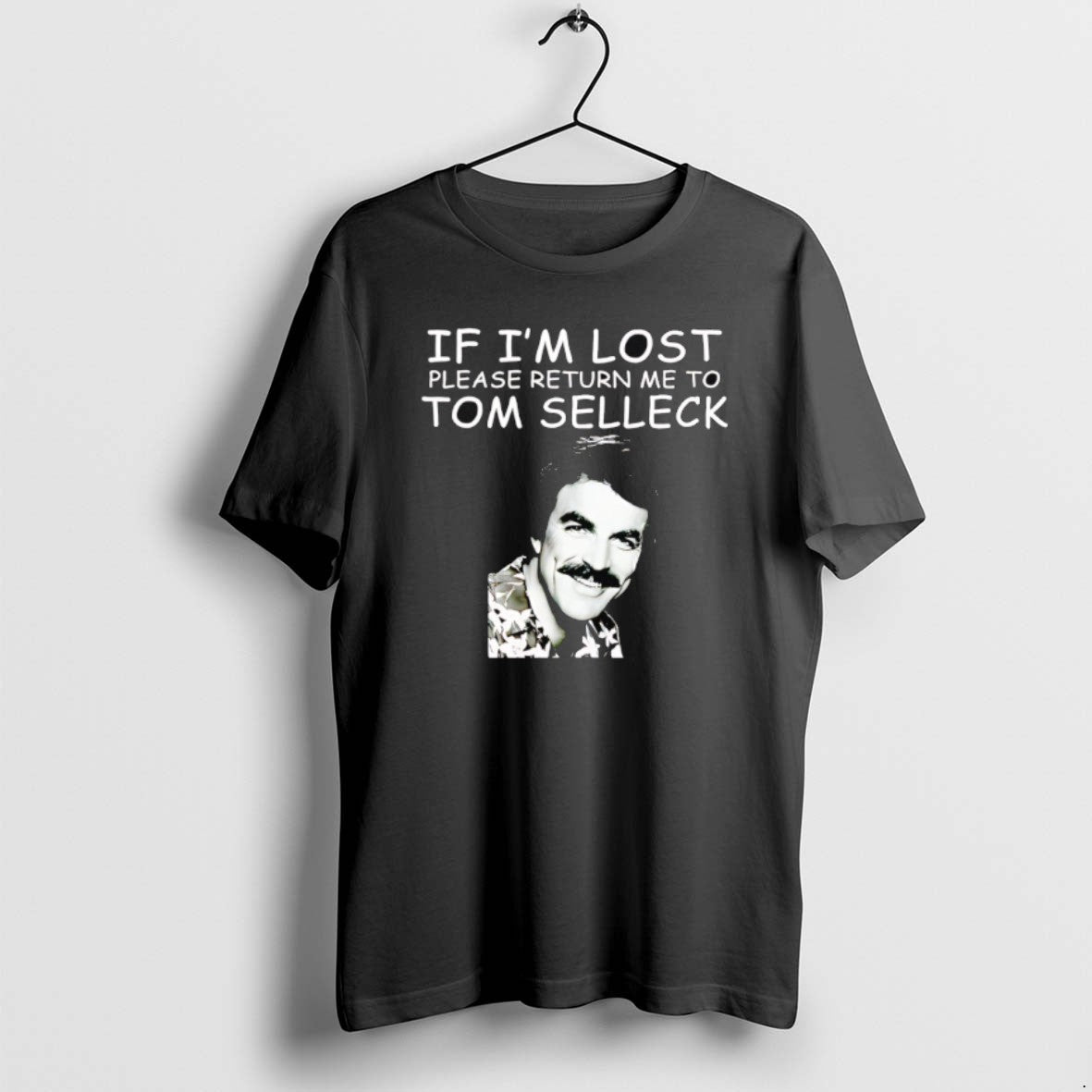 Official If Im Lost Please Return Me To Tom Selleck T-Shirts, Hoodie, Sweatshirt | AU01DripNestTees.com