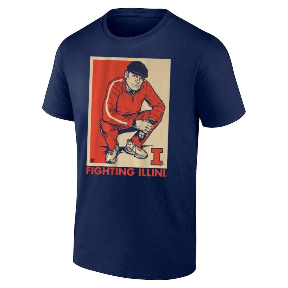 Illinois Fighting Illini Track Suit Coach Underwood Shirt
