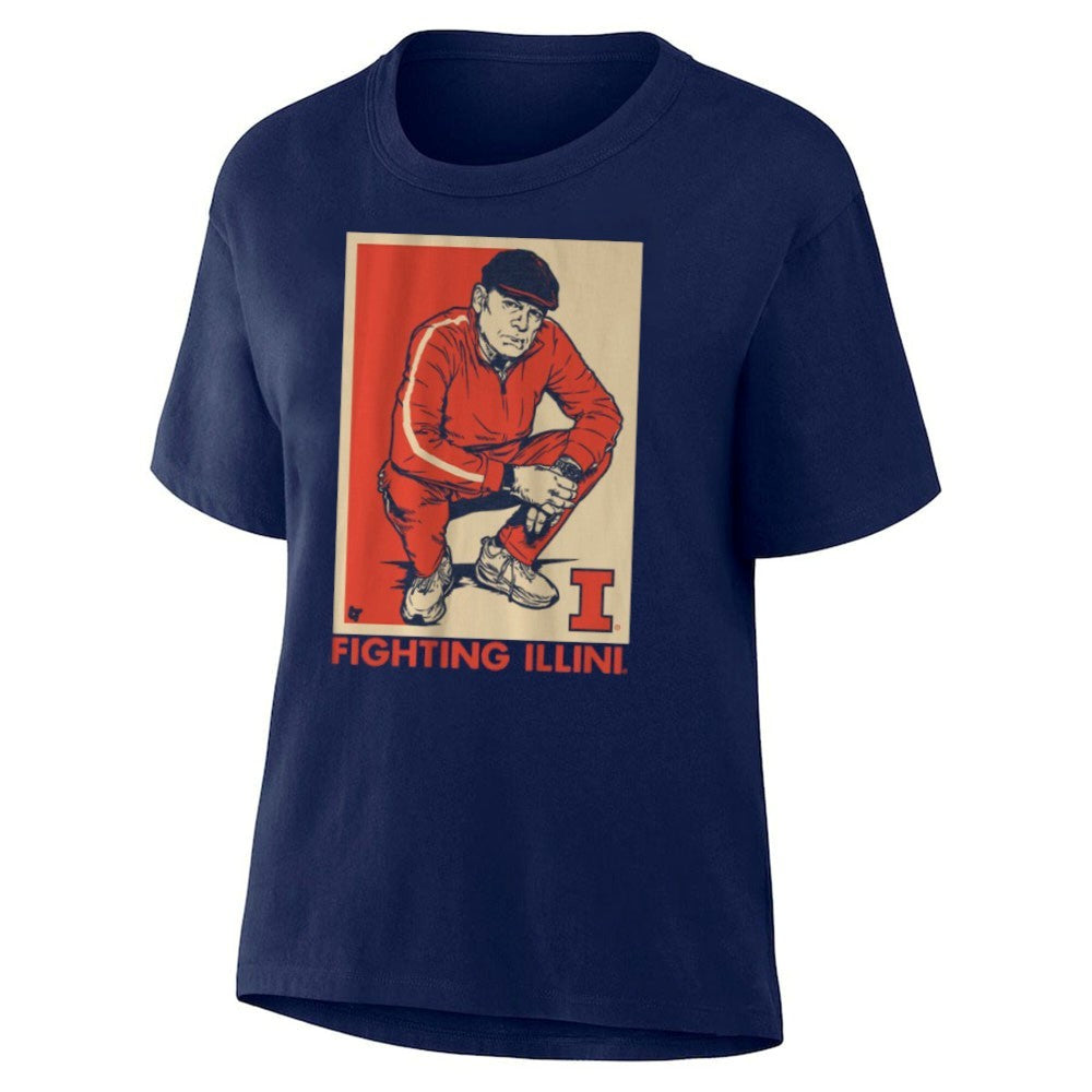 Illinois Fighting Illini Track Suit Coach Underwood Shirt