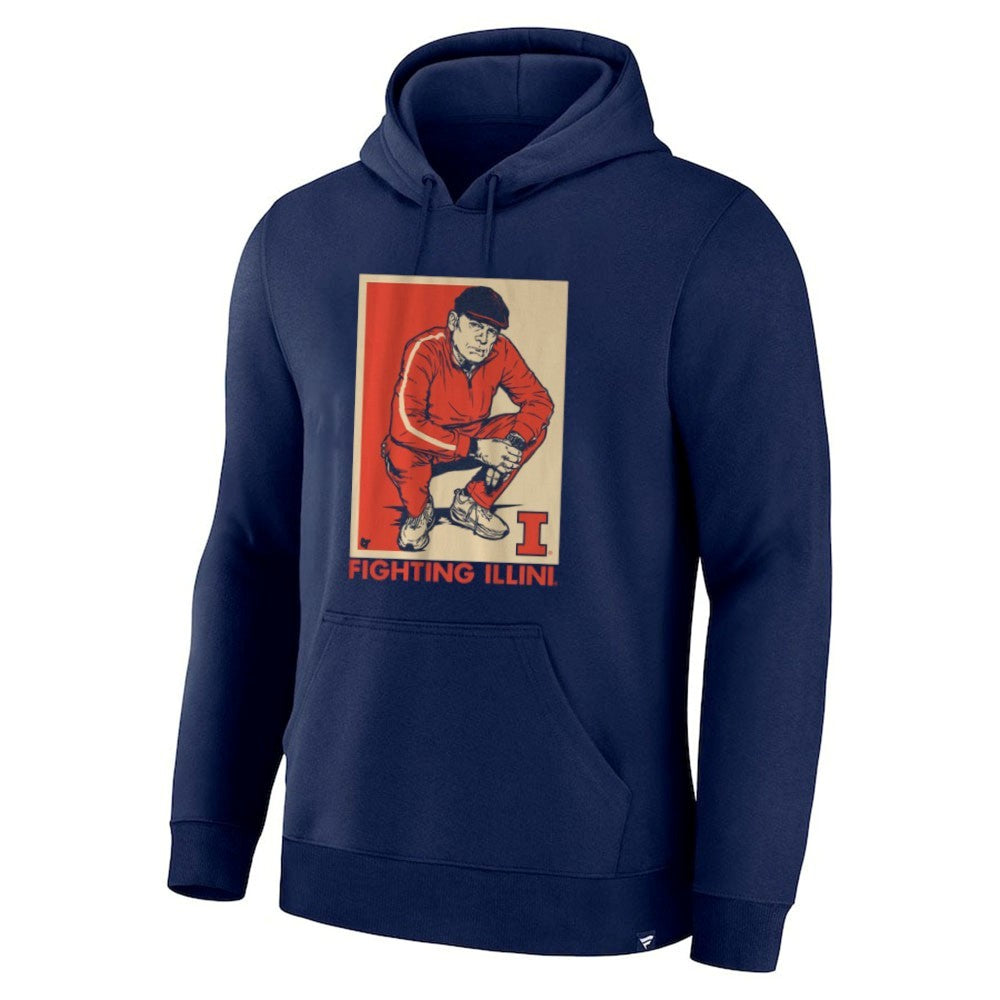 Illinois Fighting Illini Track Suit Coach Underwood Shirt