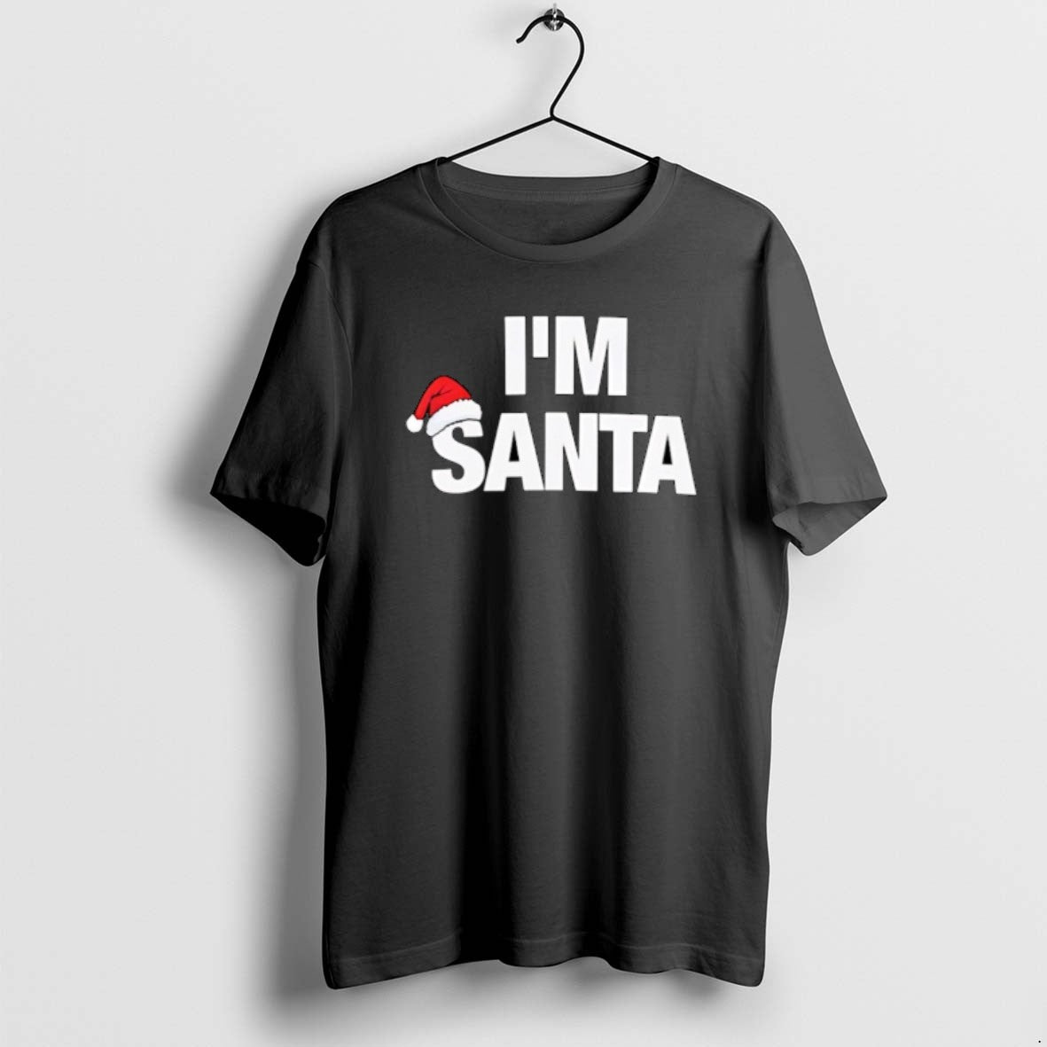 Official Im Santa Santa Hat Christmas Christmas T-Shirts, Hoodie, Sweatshirt | AU01DripNestTees.com