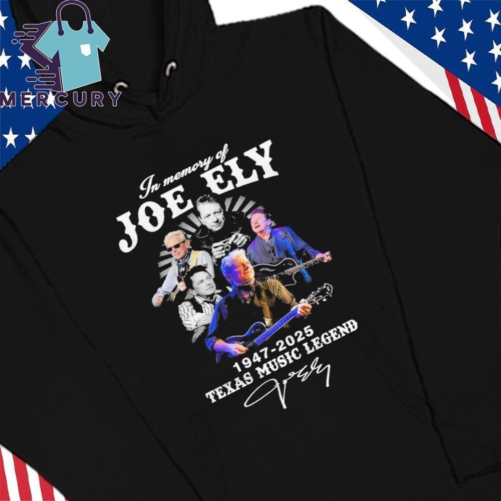 In Memory Of Joe Ely 1947-2025 Texas Music Legend Shirt