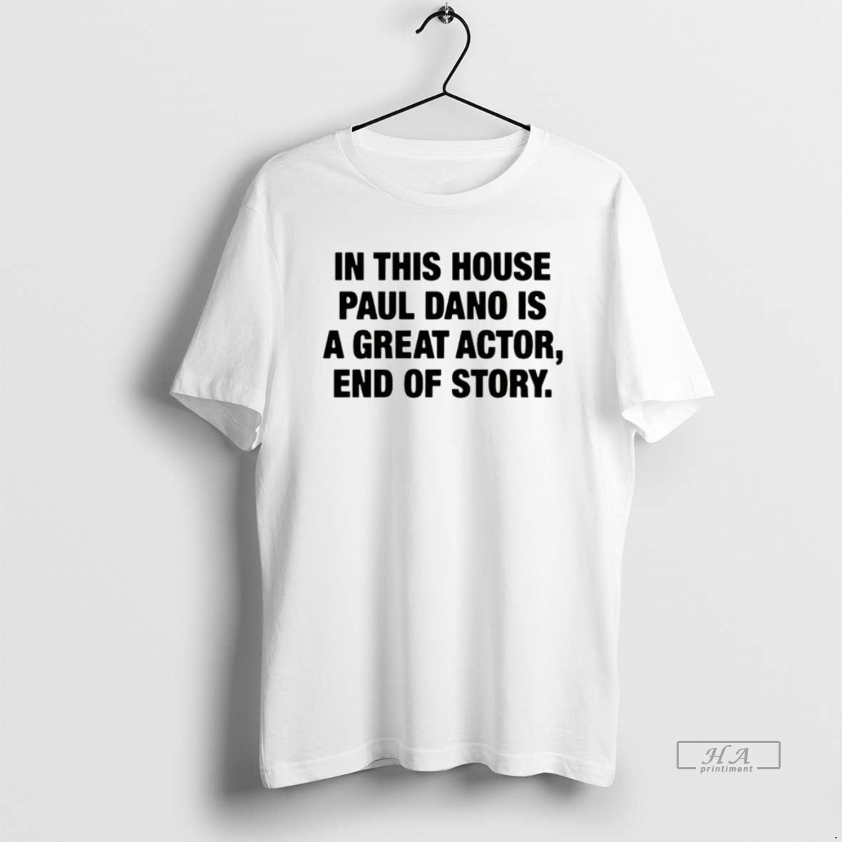 Official In This House Paul Is A Great Actor End Of Story Christmas T-Shirts, Hoodie, Sweatshirt | AU01DripNestTees.com