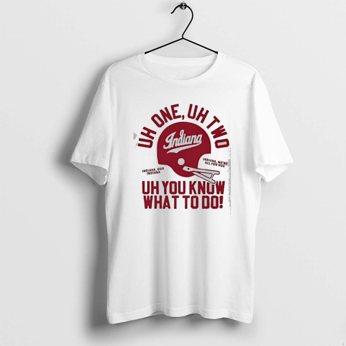 Official Indiana Football Uh One Uh Two Uh You Know What To Do T-Shirts, Hoodie, Sweatshirt | AU01DripNestTees.com
