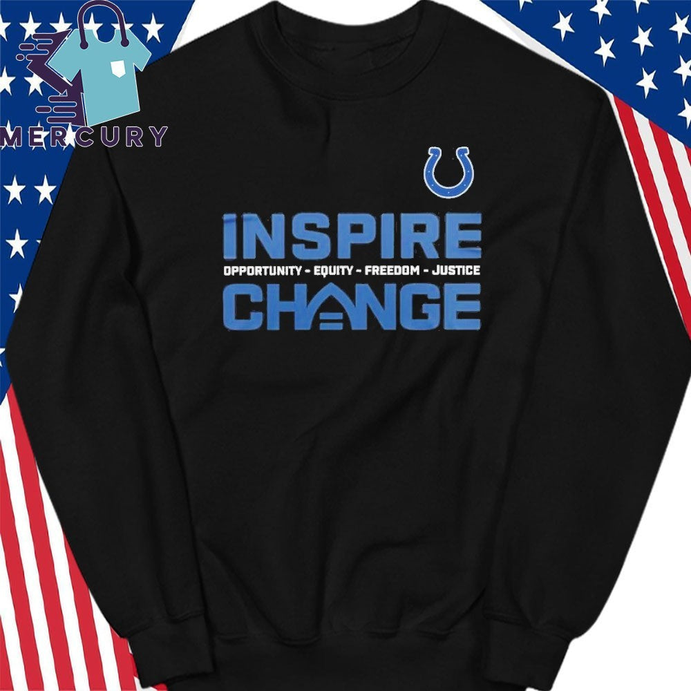 Indianapolis Colts Inspire Change Freedom Justice Shirt