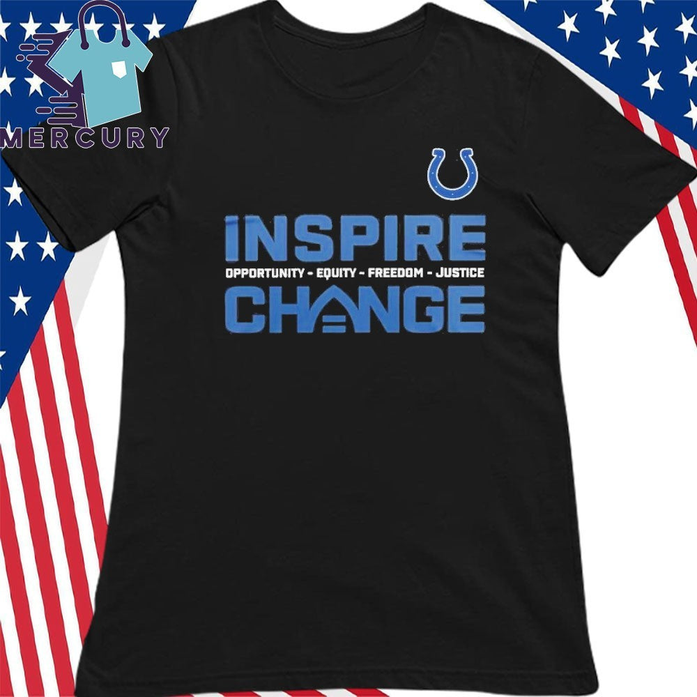 Indianapolis Colts Inspire Change Freedom Justice Shirt