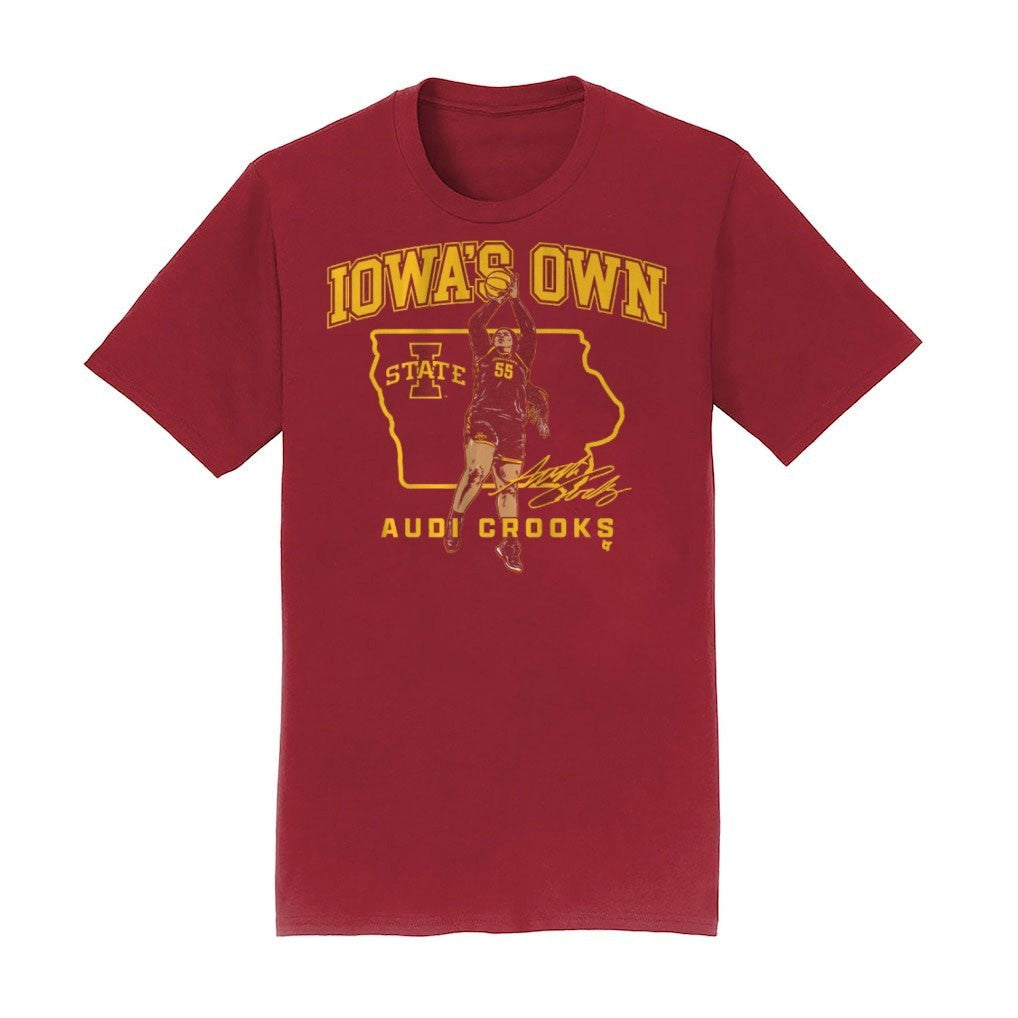 Iowa State Cyclones Audi Crooks State Star Shirt