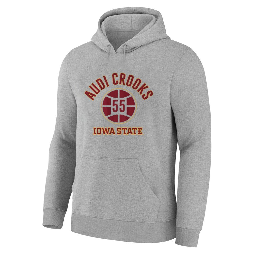 Iowa State Cyclones Basketball Audi Crooks Name Number Ball Shirt