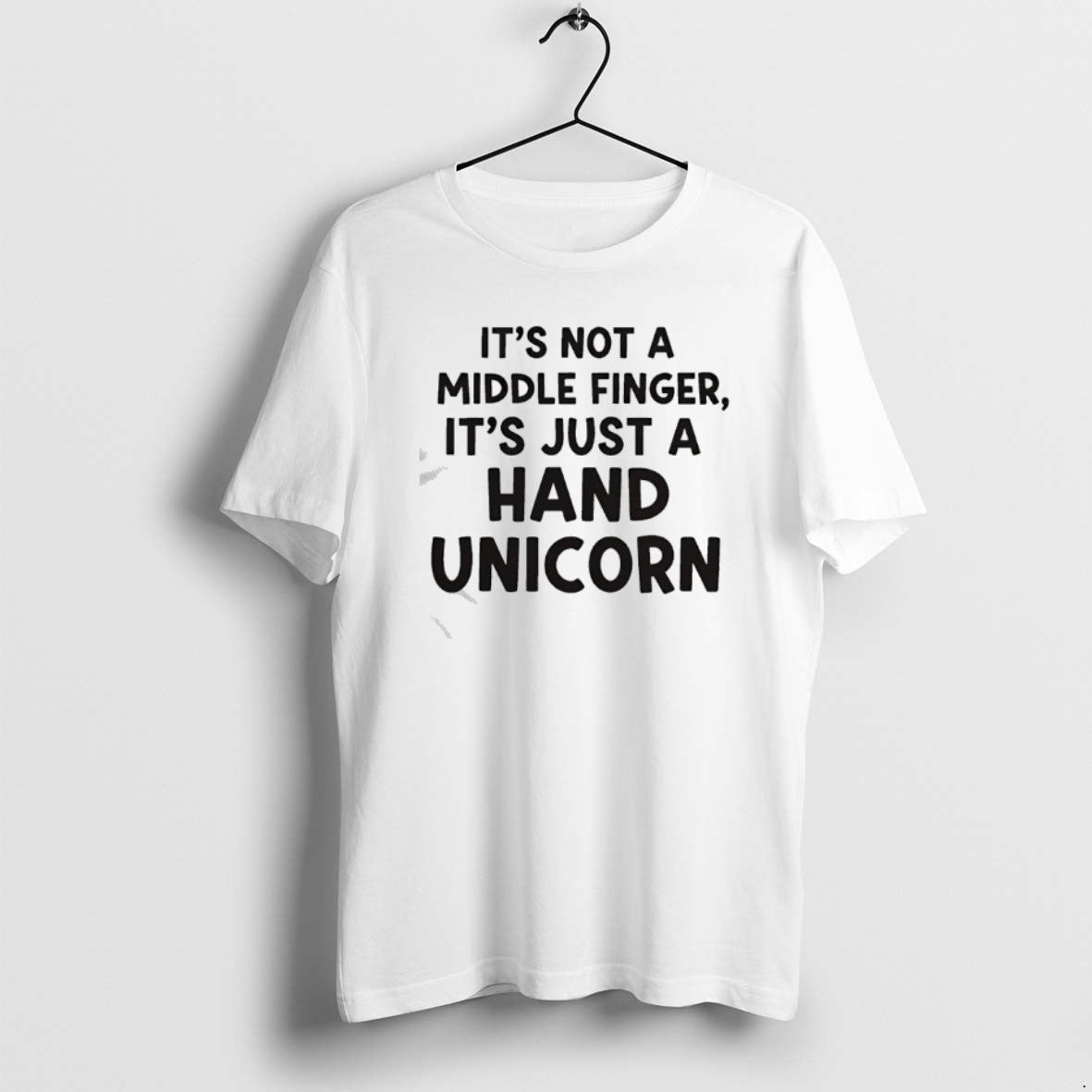 Official Its Not A Middle Finger Im Just Making A Hand Unicorn Text T-Shirts, Hoodie, Sweatshirt | AU01DripNestTees.com