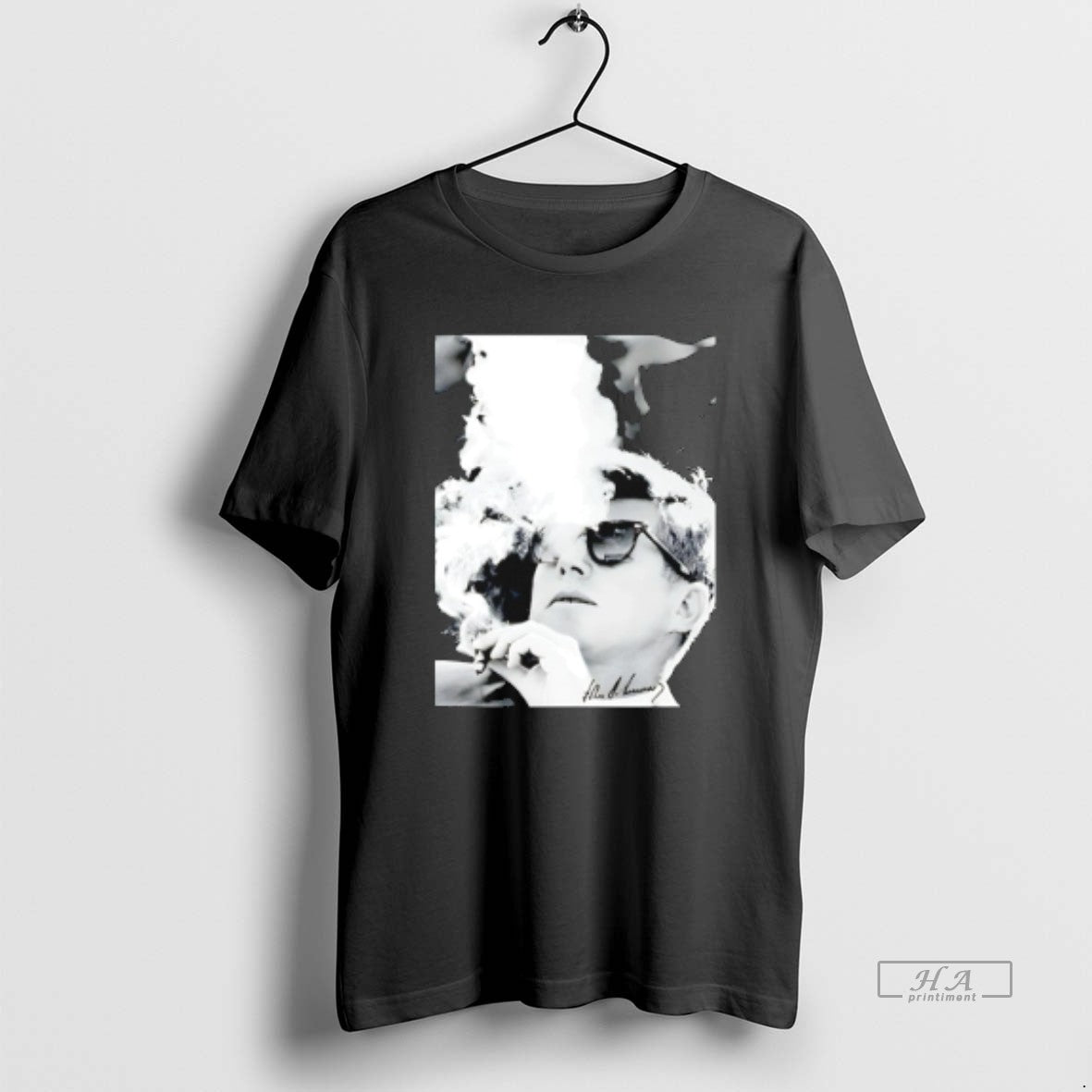 Official Jfk Smoke Graphic Signature T-Shirts, Hoodie, Sweatshirt | AU01DripNestTees.com