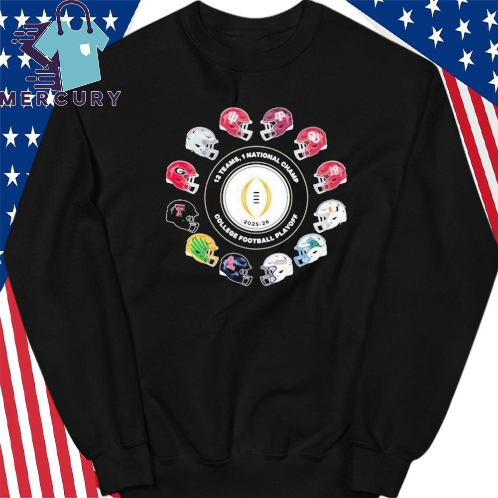 Jack Settleman 2026 12 Teams Playoff 1 National Champ College Football Playoff Shirt