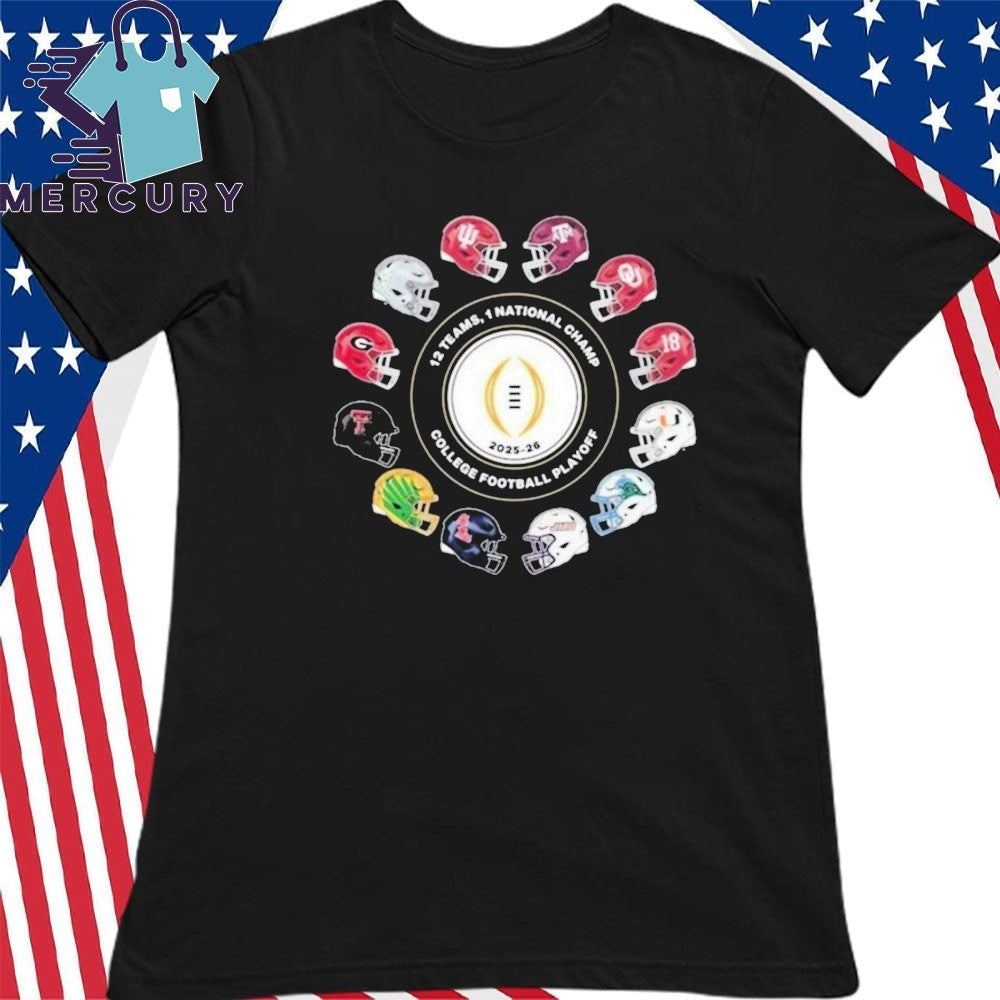 Jack Settleman 2026 12 Teams Playoff 1 National Champ College Football Playoff Shirt