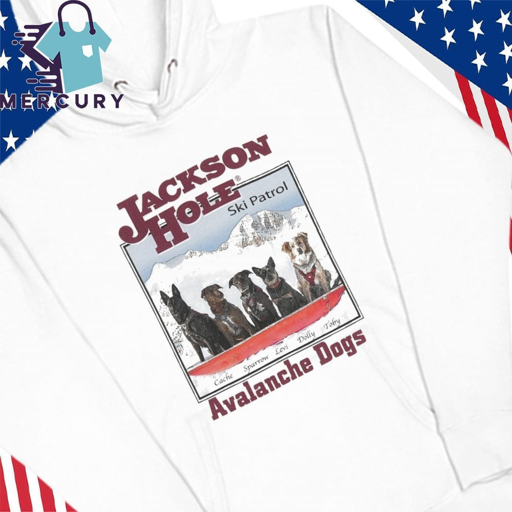 Jackson Hole Ski Patrol Avalanche Dogs Shirt