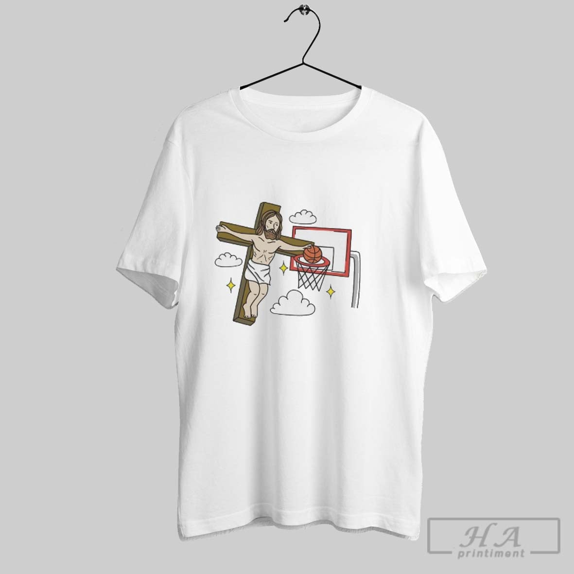 Official Jesus On Crosses Jump Shot