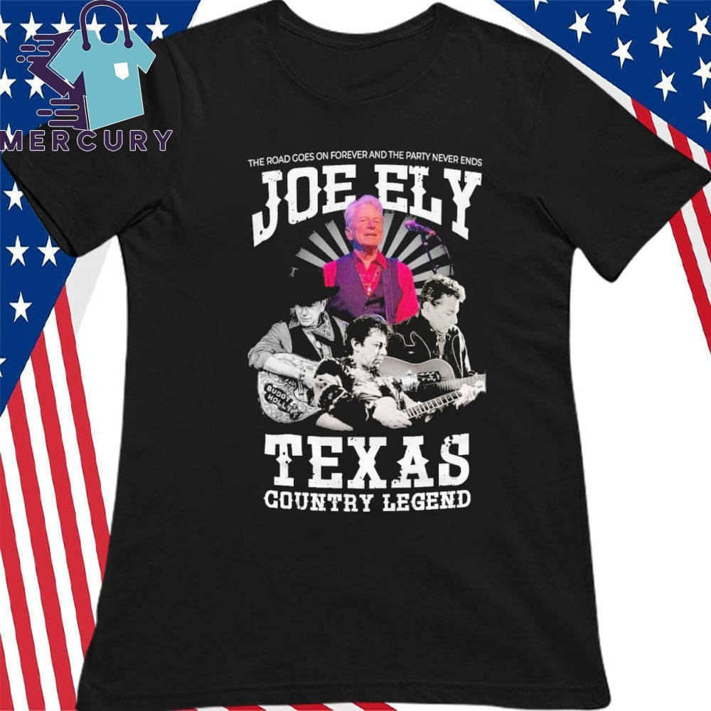 Joe Ely Texas Country Legend Remembering 2025 Shirt