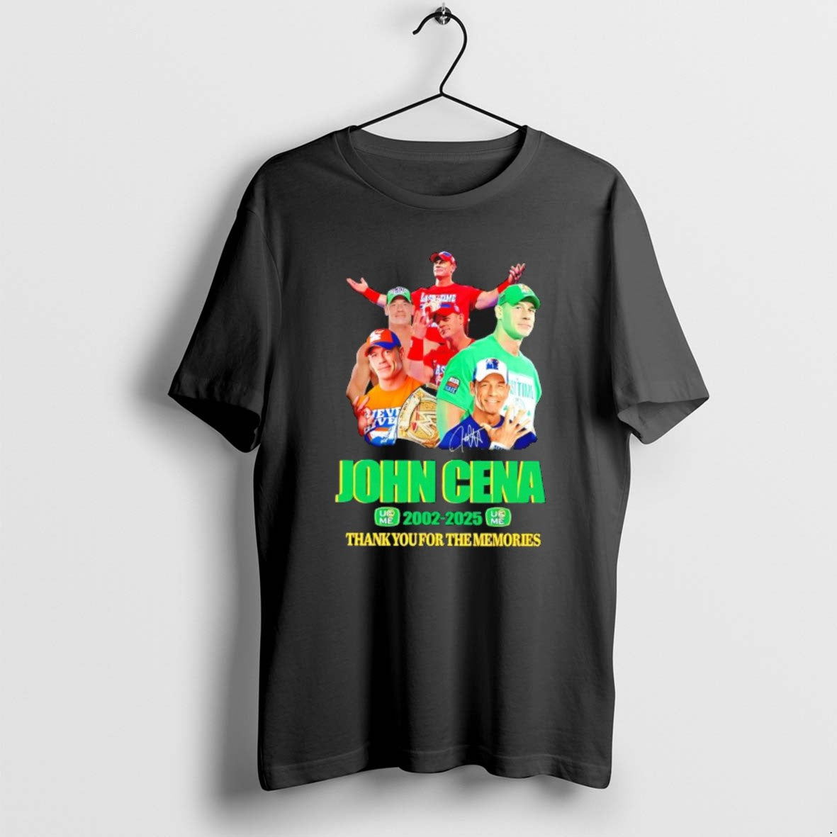 Official John Cena 2002 2025 Thnak You The Memories T-Shirts, Hoodie, Sweatshirt | AU01DripNestTees.com