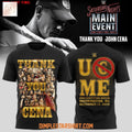 John Cena Farewell 2025 Washington D.C Shirt