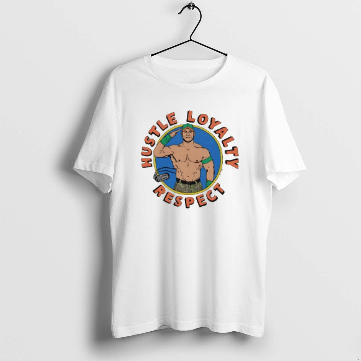 Official John Cena Hustle Loyalty Respect Caricature T-Shirts, Hoodie, Sweatshirt | AU01DripNestTees.com