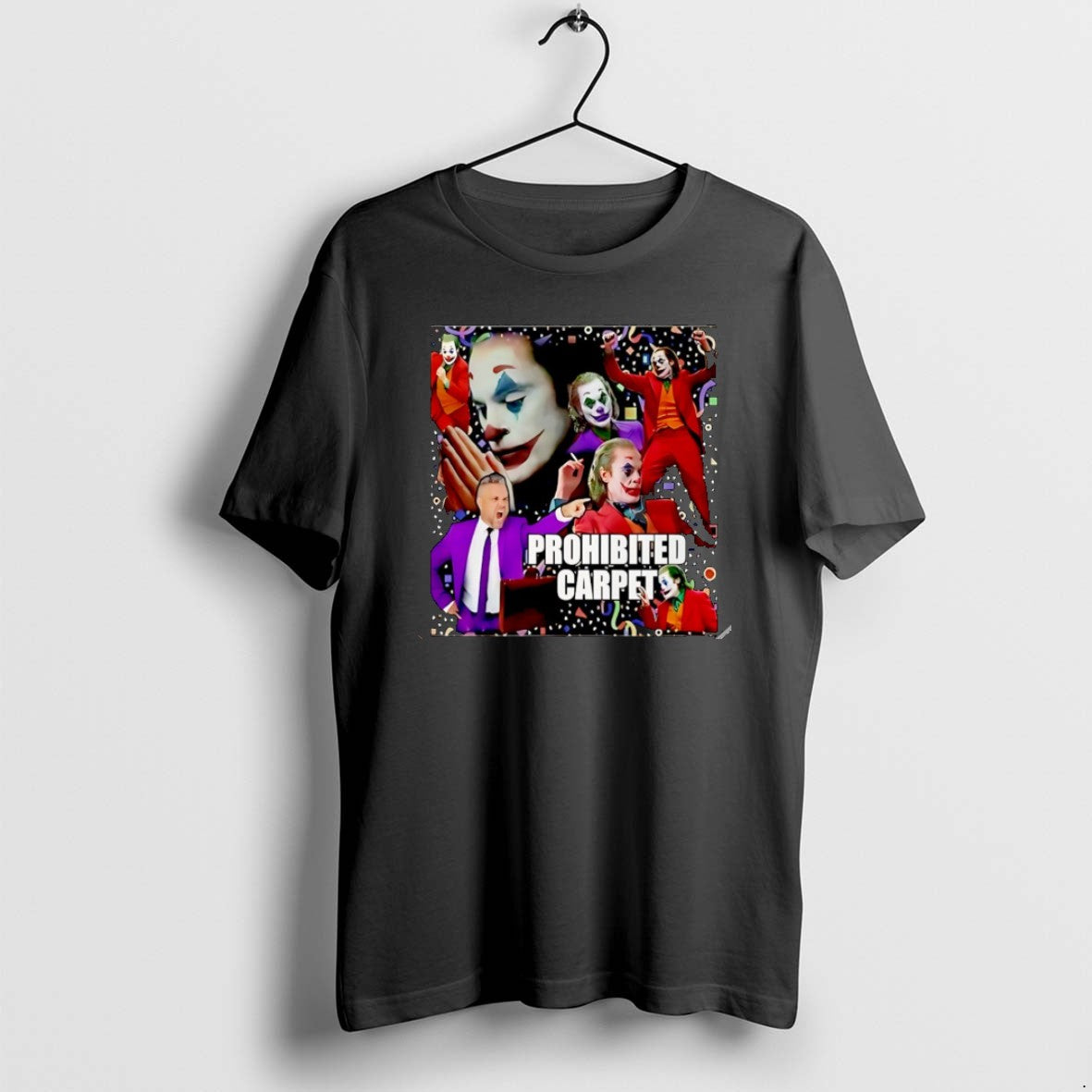Official Joker Prohibited Carpet Graphic Christmas T-Shirts, Hoodie, Sweatshirt | AU01DripNestTees.com