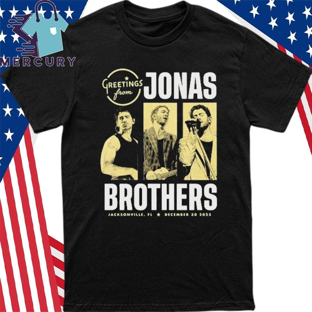 Jonas Brothers Dec 30 2025 Jacksonville Shirt