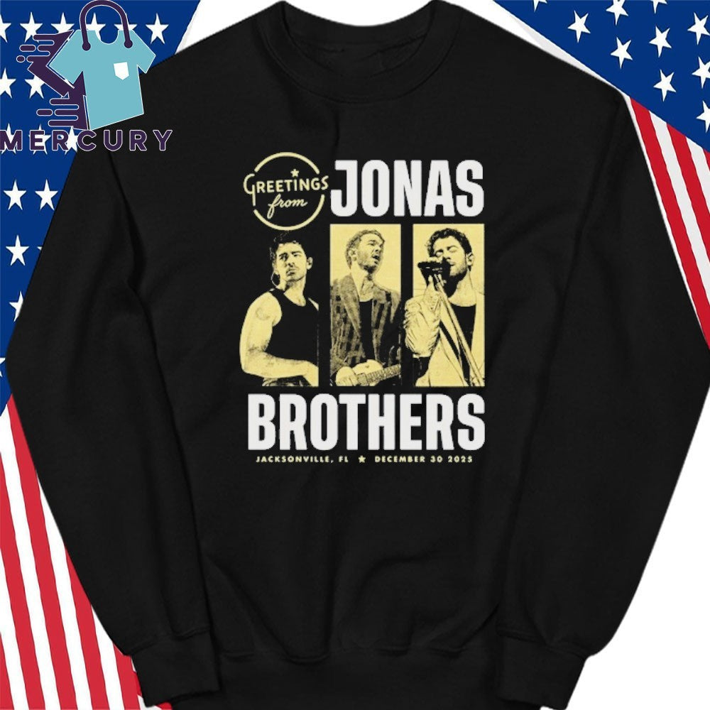 Jonas Brothers Dec 30 2025 Jacksonville Shirt
