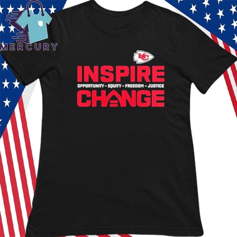 Kansas City Chiefs Inspire Change Freedom Justice Shirt