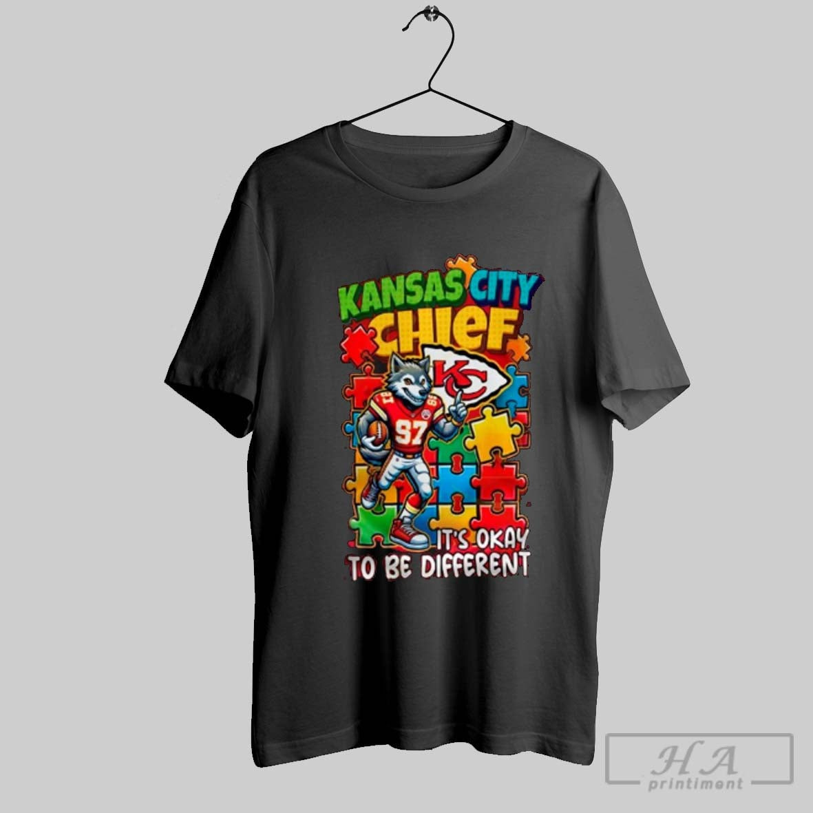 Official Kansas City Chiefs X Autism Awareness Accept Order Stand Love Kansas City Chiefs Logo