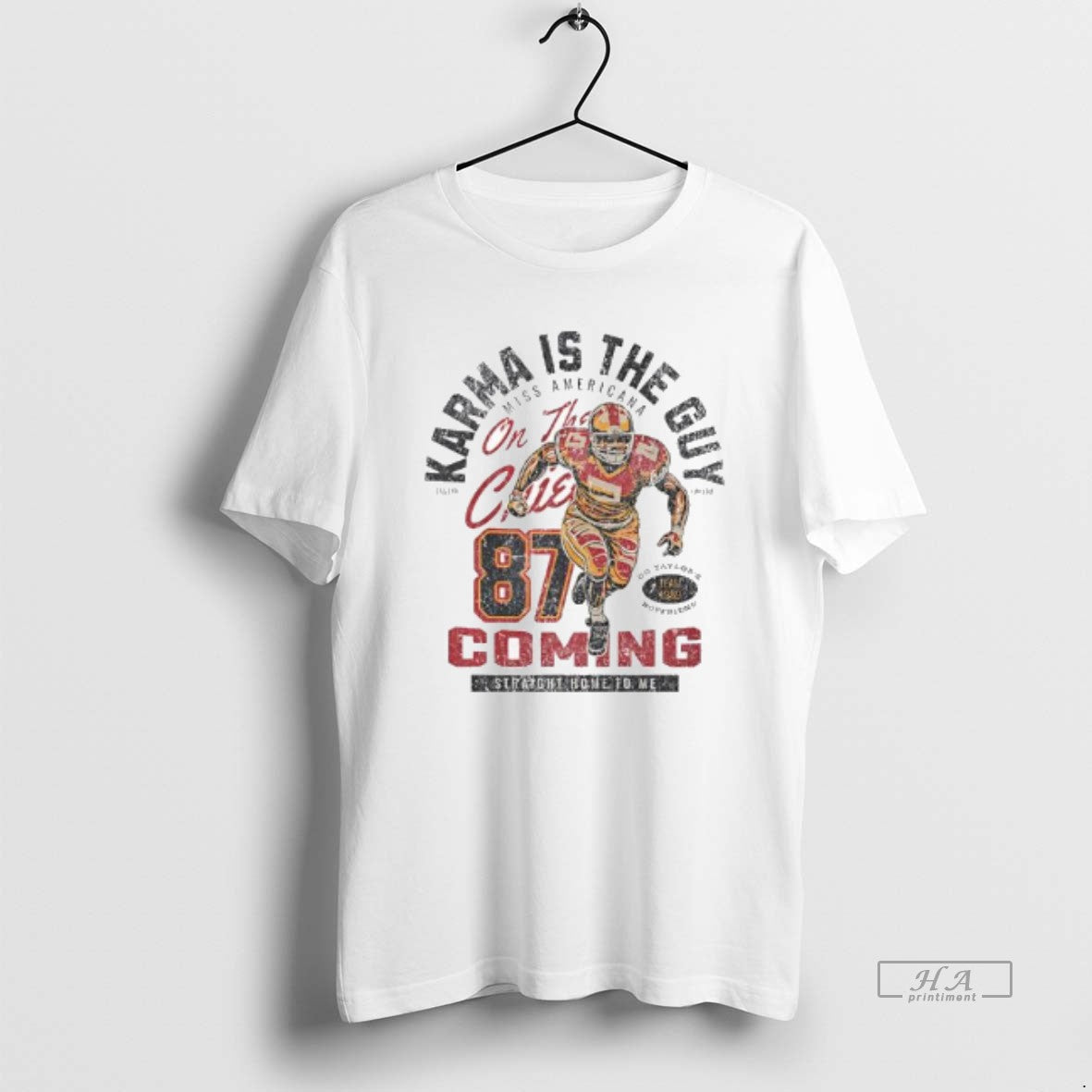Official Karma Is The Guy On The Guy Chiefs 87 Ready T-Shirts, Hoodie, Sweatshirt | AU01DripNestTees.com