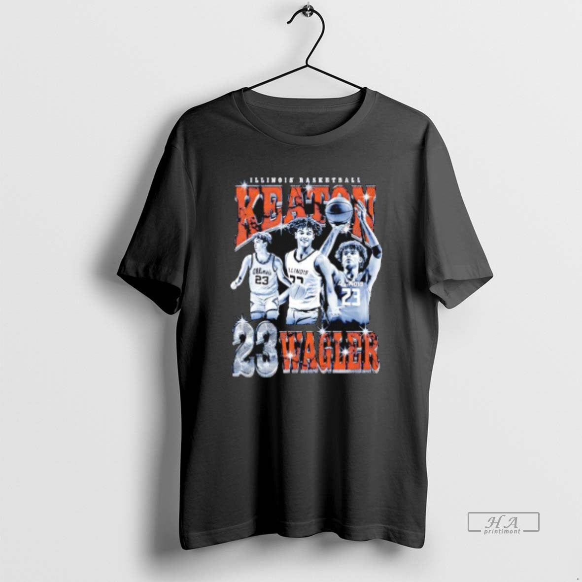 Official Keaton Wagler Illinois Fighting Illini Graphic T-Shirts, Hoodie, Sweatshirt | AU01DripNestTees.com