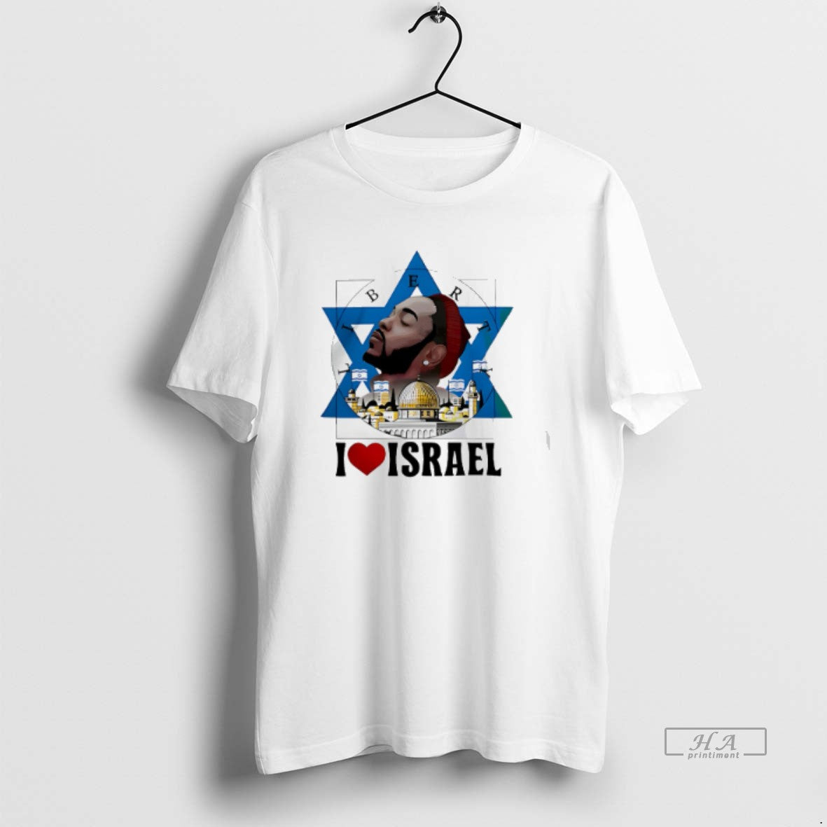 Official Kendrick Lamar Liberty I Love Israel T-Shirts, Hoodie, Sweatshirt | AU01DripNestTees.com