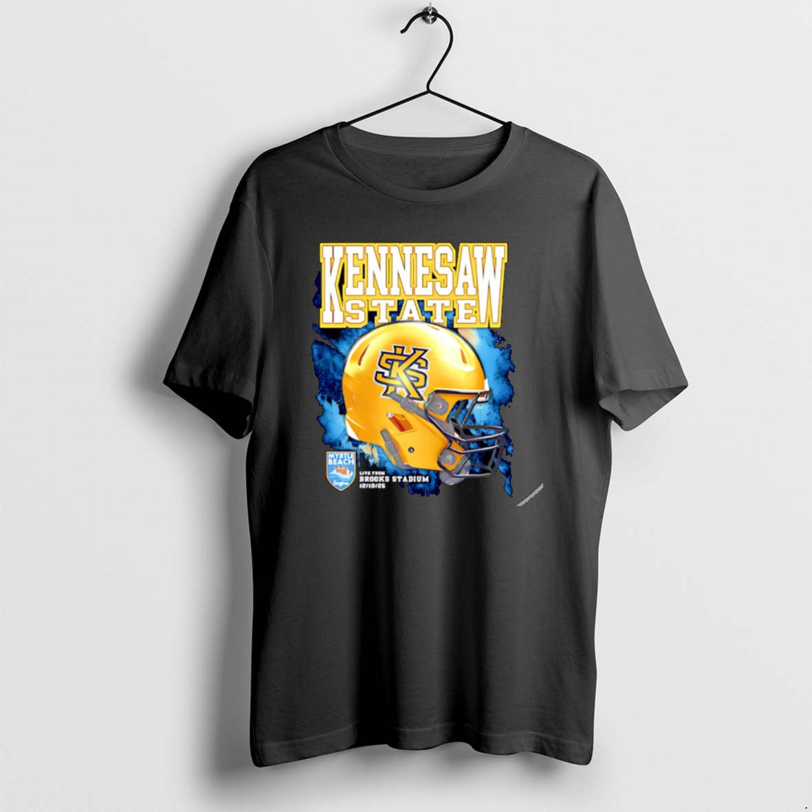 Official Kennesaw State Owls Ksu Myrtle Beach Bowl 2025 Helmet Christmas T-Shirts, Hoodie, Sweatshirt | AU01DripNestTees.com