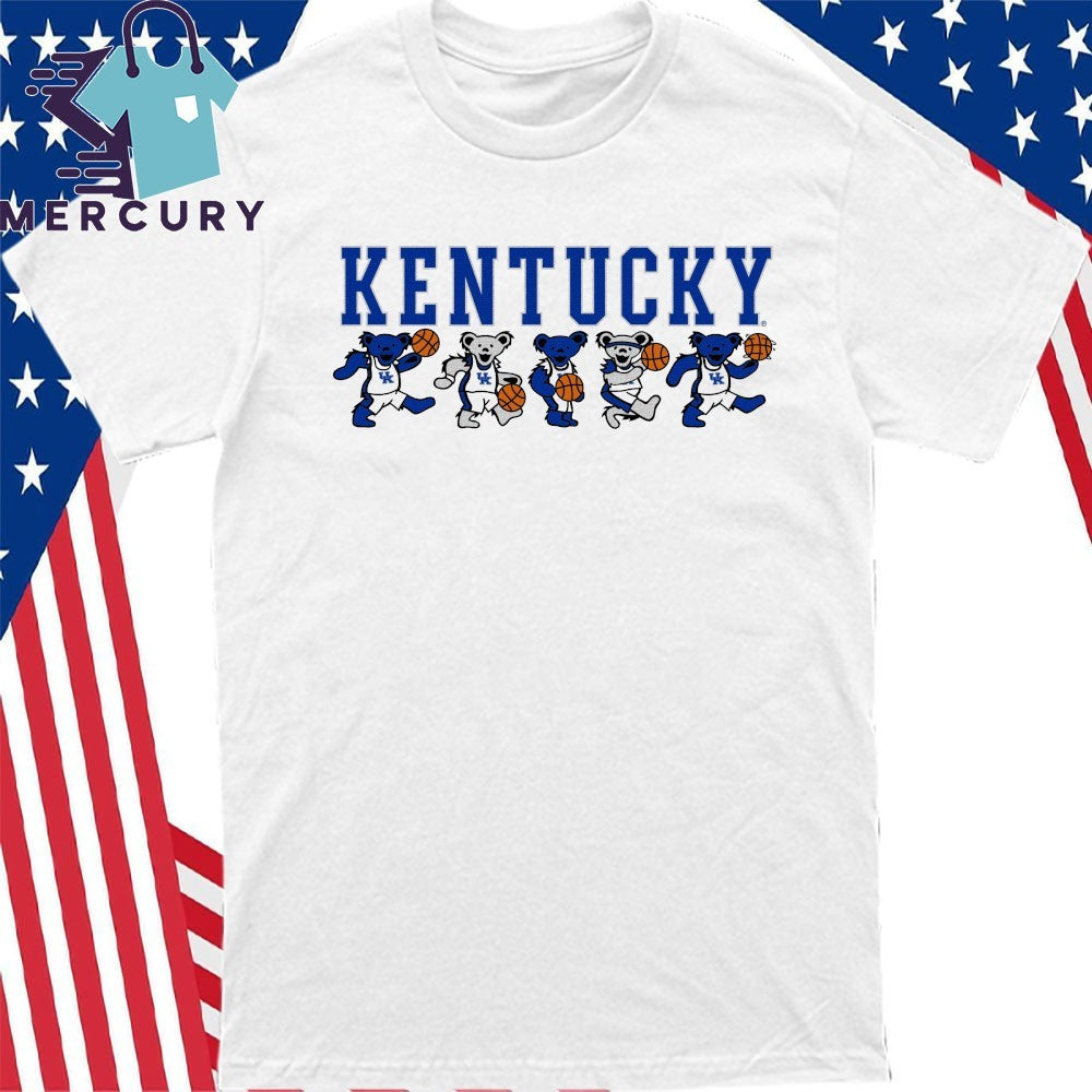 Kentucky x Grateful Dead Basketball Bears Shirt