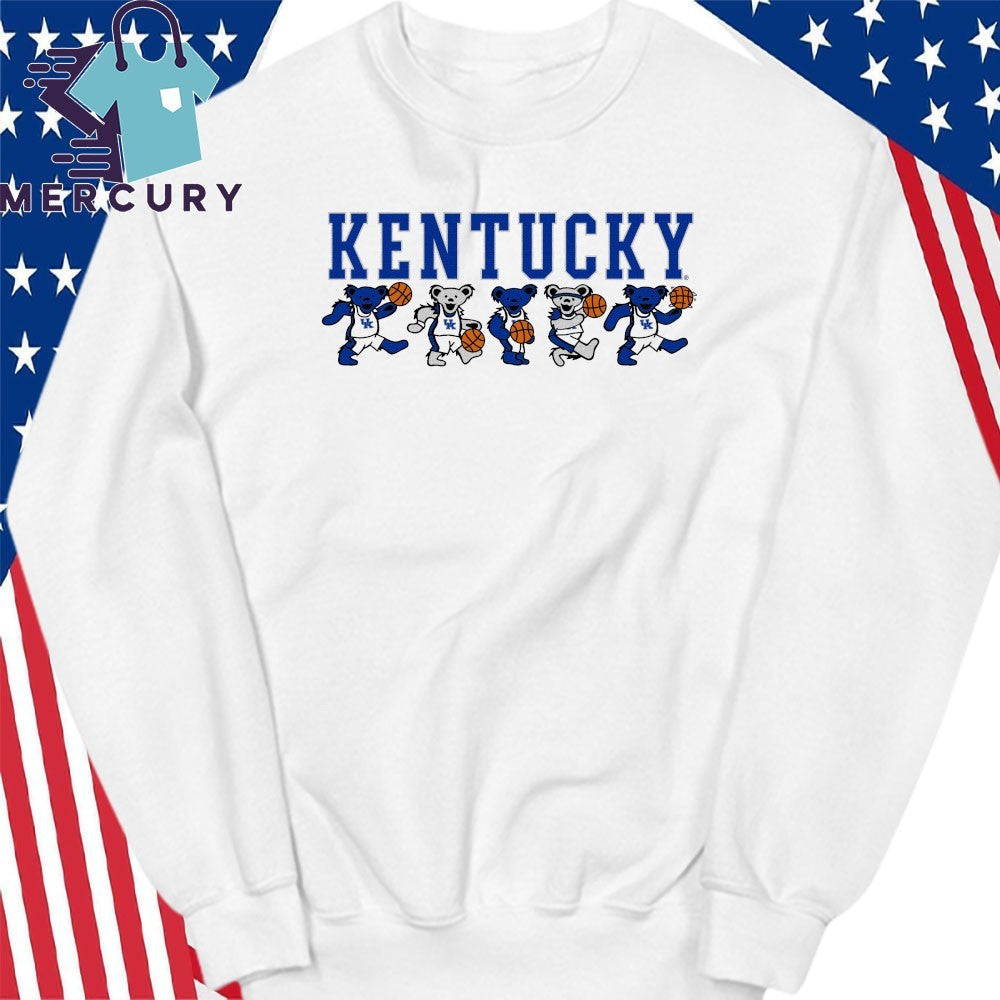 Kentucky x Grateful Dead Basketball Bears Shirt