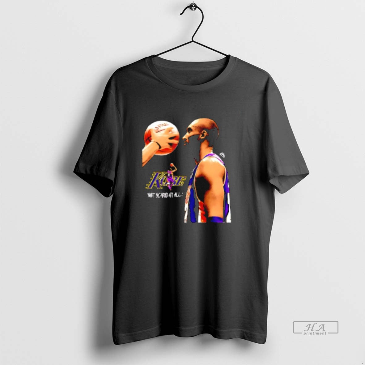 Official Kobe Bryant La Lakers Not Scared At All T-Shirts, Hoodie, Sweatshirt | AU01DripNestTees.com