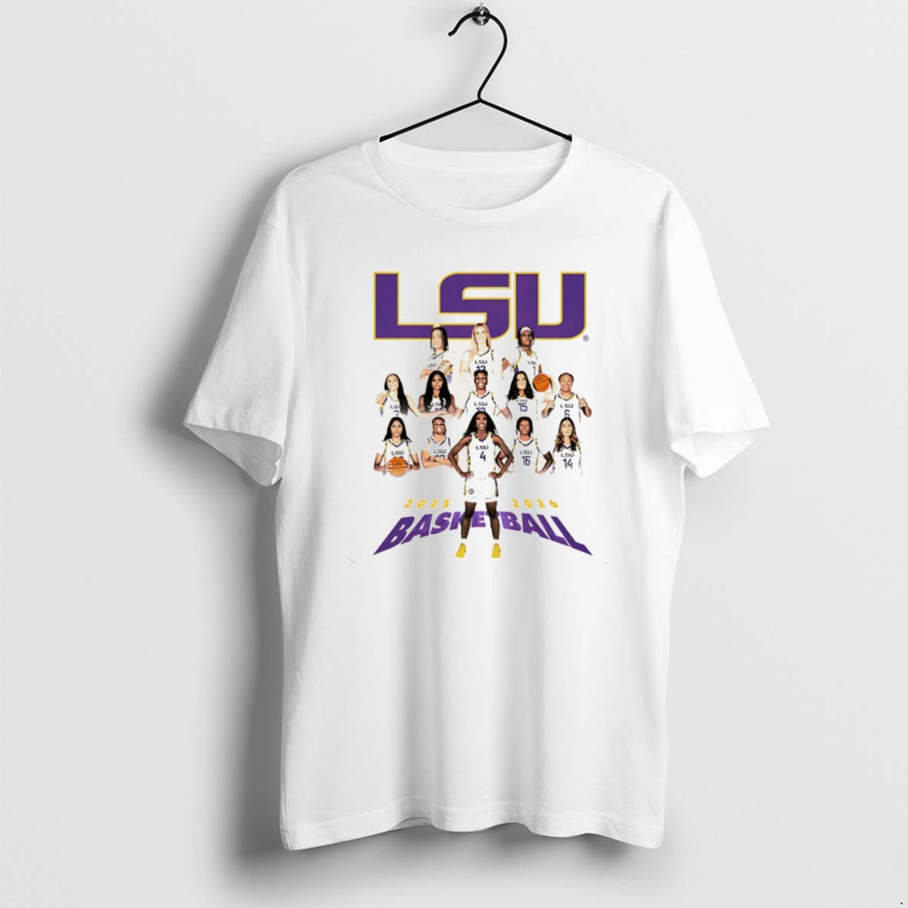 Official Lsu Womens Basketball 2025 2026 Team Collage Christmas T-Shirts, Hoodie, Sweatshirt | AU01DripNestTees.com