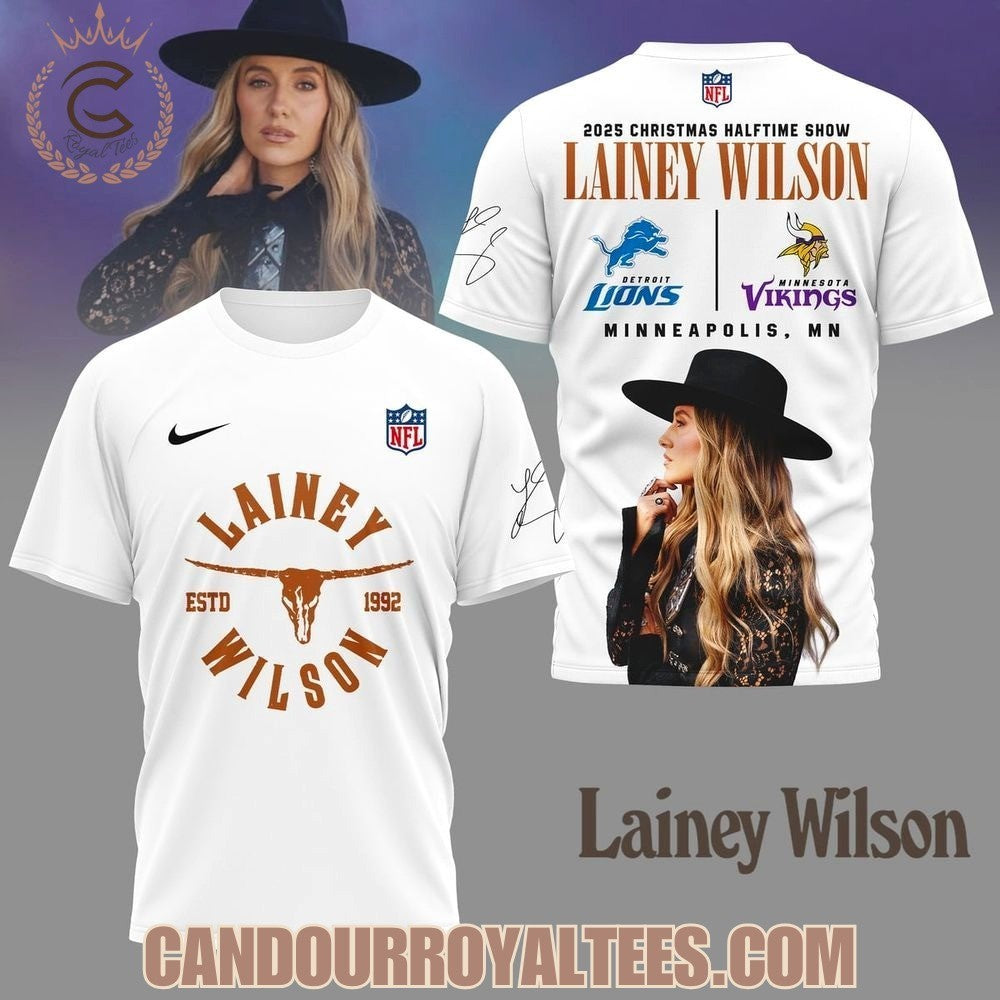 Lainey Wilson 2025 Christmas Halftime Show Shirt