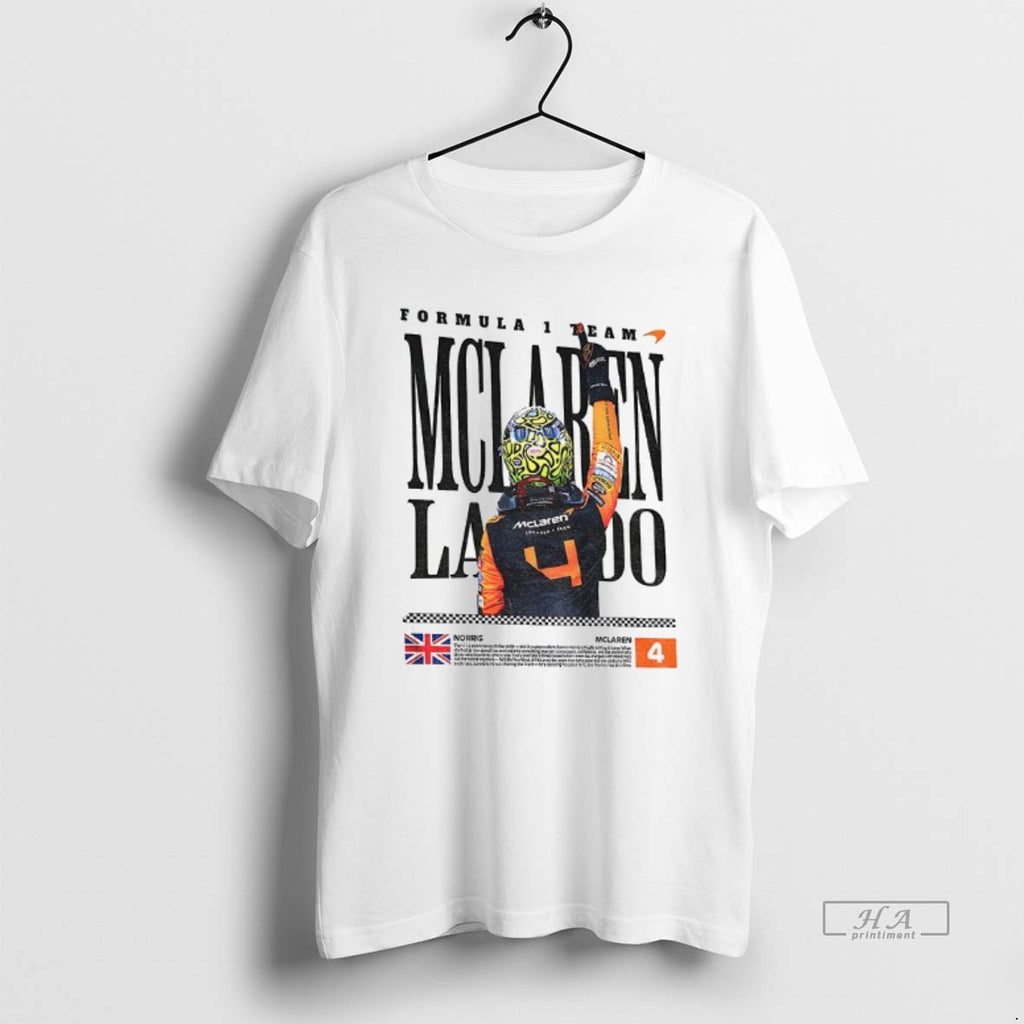 Official Lando Mclaren F1 Racing Graphic T-Shirts, Hoodie, Sweatshirt | AU01DripNestTees.com